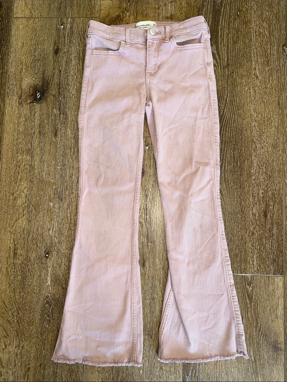 abercrombie kids Pink Flare Jeans